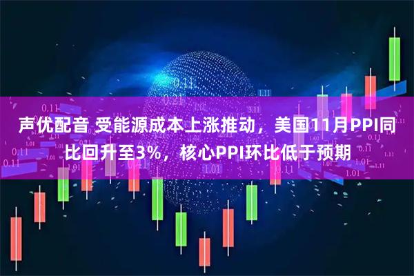 声优配音 受能源成本上涨推动，美国11月PPI同比回升至3%，核心PPI环比低于预期